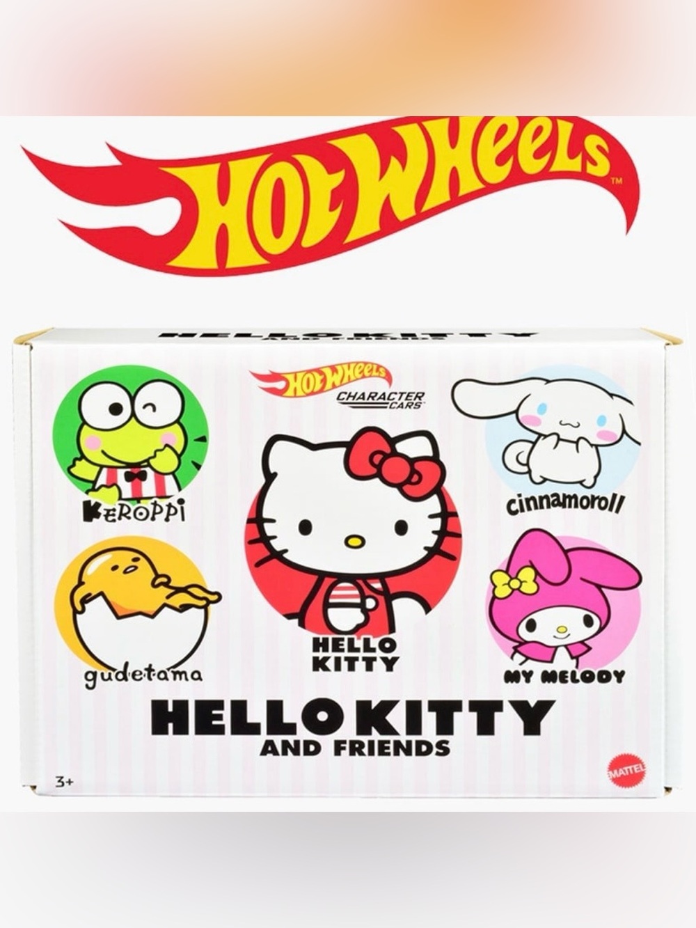 Hot Wheels Sanrio Character Car 5-Pack